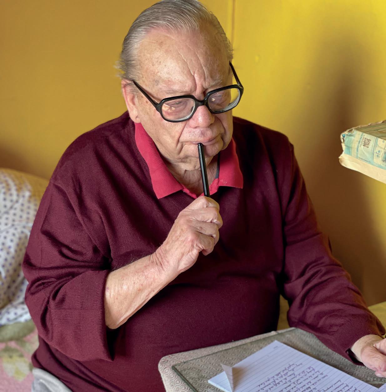 Keeping up with Ruskin Bond